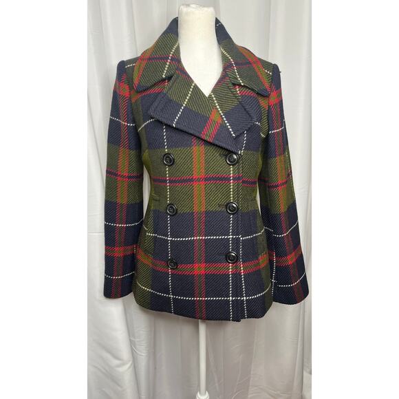 J Crew Pea Coat With Removeable lining - Picture 4 of 6